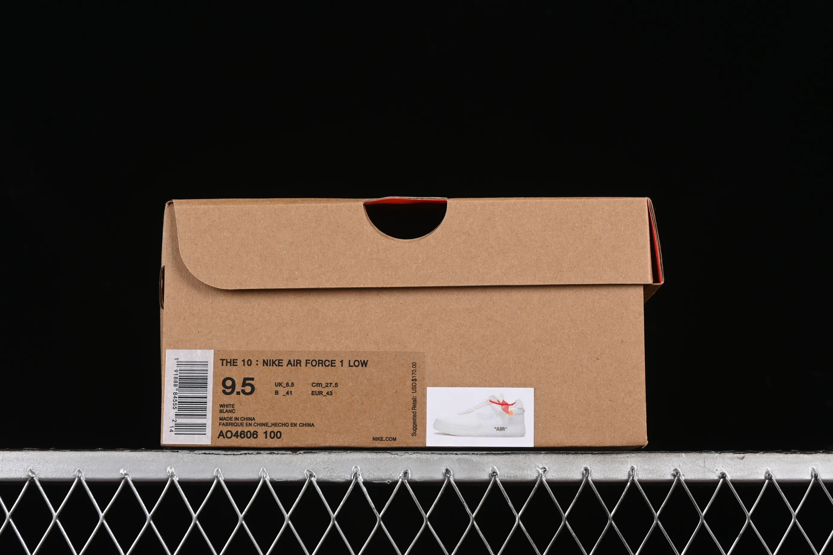 All Categories Nk Air Force 1 Air Force Series Nk Air Force 1 Low Air Force Low Off White x Nk Air Force 1 Low OW Joint Transparent White AO4606-100